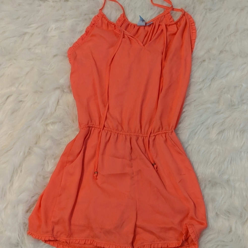 Hot pink Romper